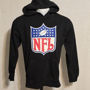Vintage Officially Licensed NFL Mens Medium Black Hoodie